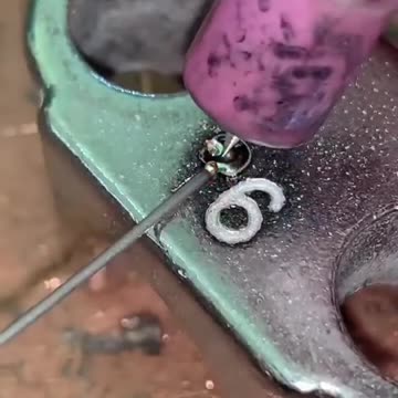 Cool welding to hide my lucky number