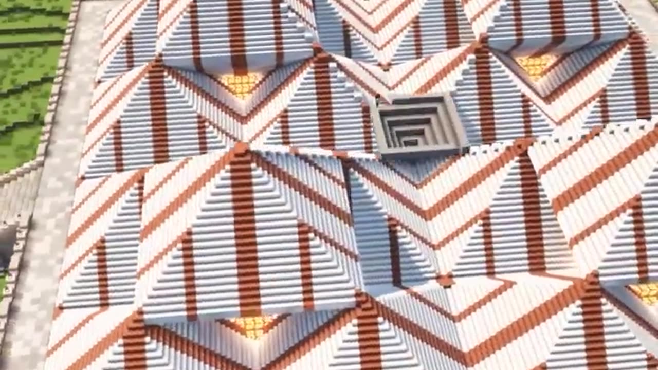 Geometrical pyramid | Minecraft 🌠|