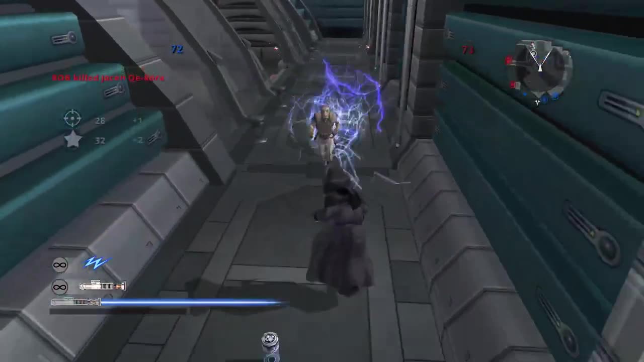 How long can I last just using Force Lightning?