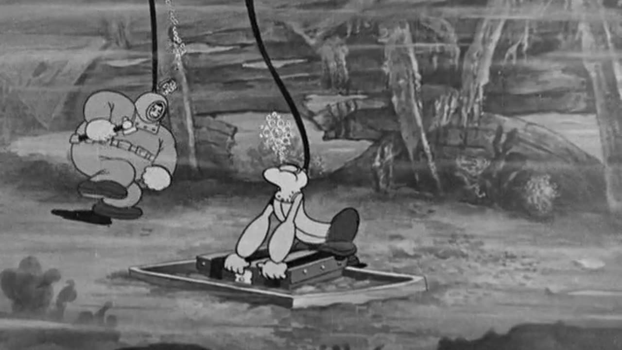 Popeye the Sailor - 1935x07 - Dizzy Divers