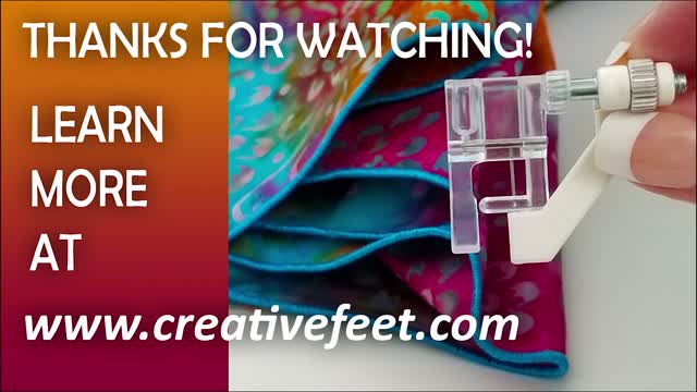 Creative Feet Brand Satinedge Sewing Foot