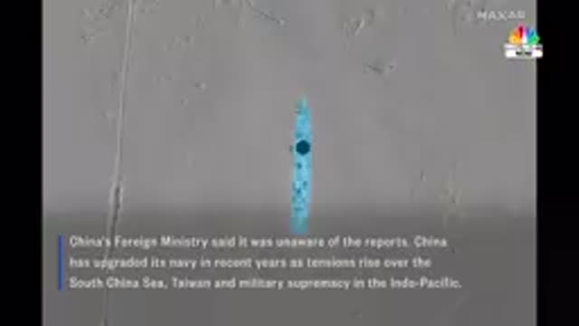 Images Show 'Mock-Ups Of U.S. Warships In Chinese Desert'