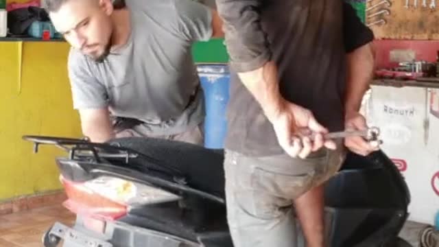 When will the mechanic find out about his prank?