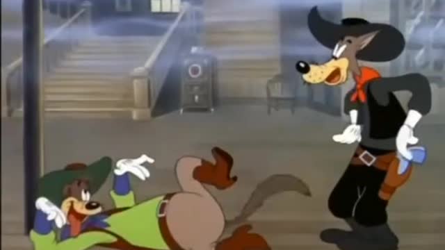 The Funniest Cartoon Clip-Dog Fights With Other By Firearm.