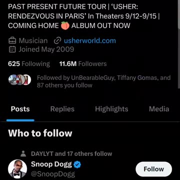 👀💥BREAKING: Usher Has Wiped His Entire Twitter History, Erasing Thousands of Tweets