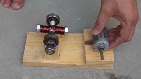 How to Make Mini Generator At Home