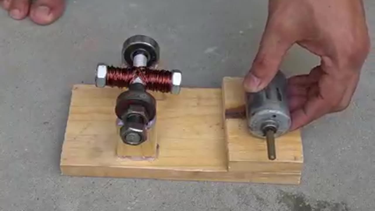 How to Make Mini Generator At Home