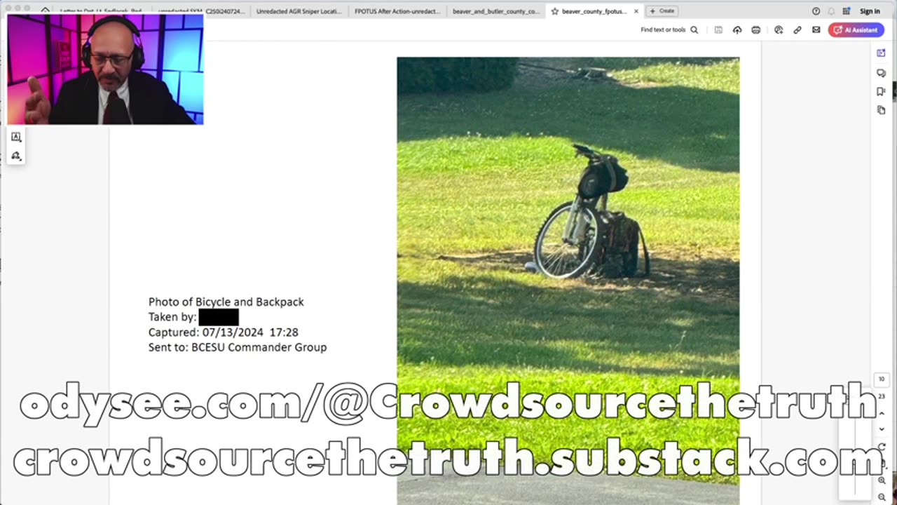 Goodman and Cullen go through Grassley Redactions -docs in description