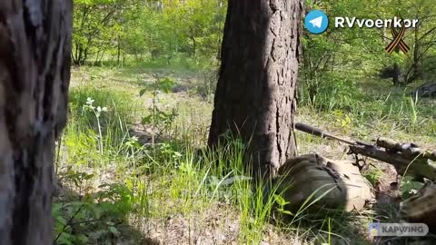 Footage of the battle: Special forces "Brave" against the Armed Forces of Ukraine.