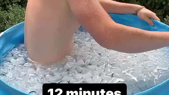 Icebath 12 minutes