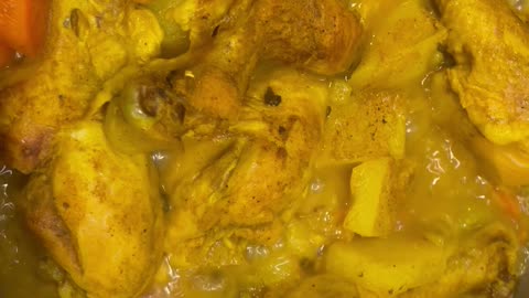 Stewed Chicken with Vegetables