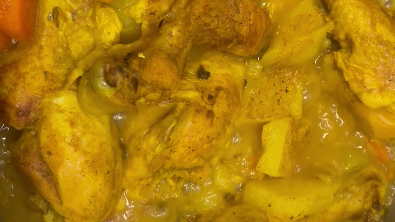 Stewed Chicken with Vegetables