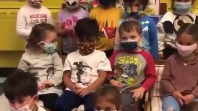 Brainwashing children RE: masks