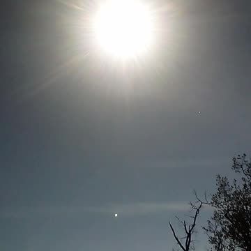 From The Foot Hills Of Arkansas. Solar eclipe 2024