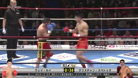 K-1 World GP Lightweight Champ Tournament Feb 25 2017 Yoyogi National Gymnasium