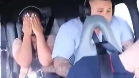 The helicopter pilot suddenly fainted during the flight