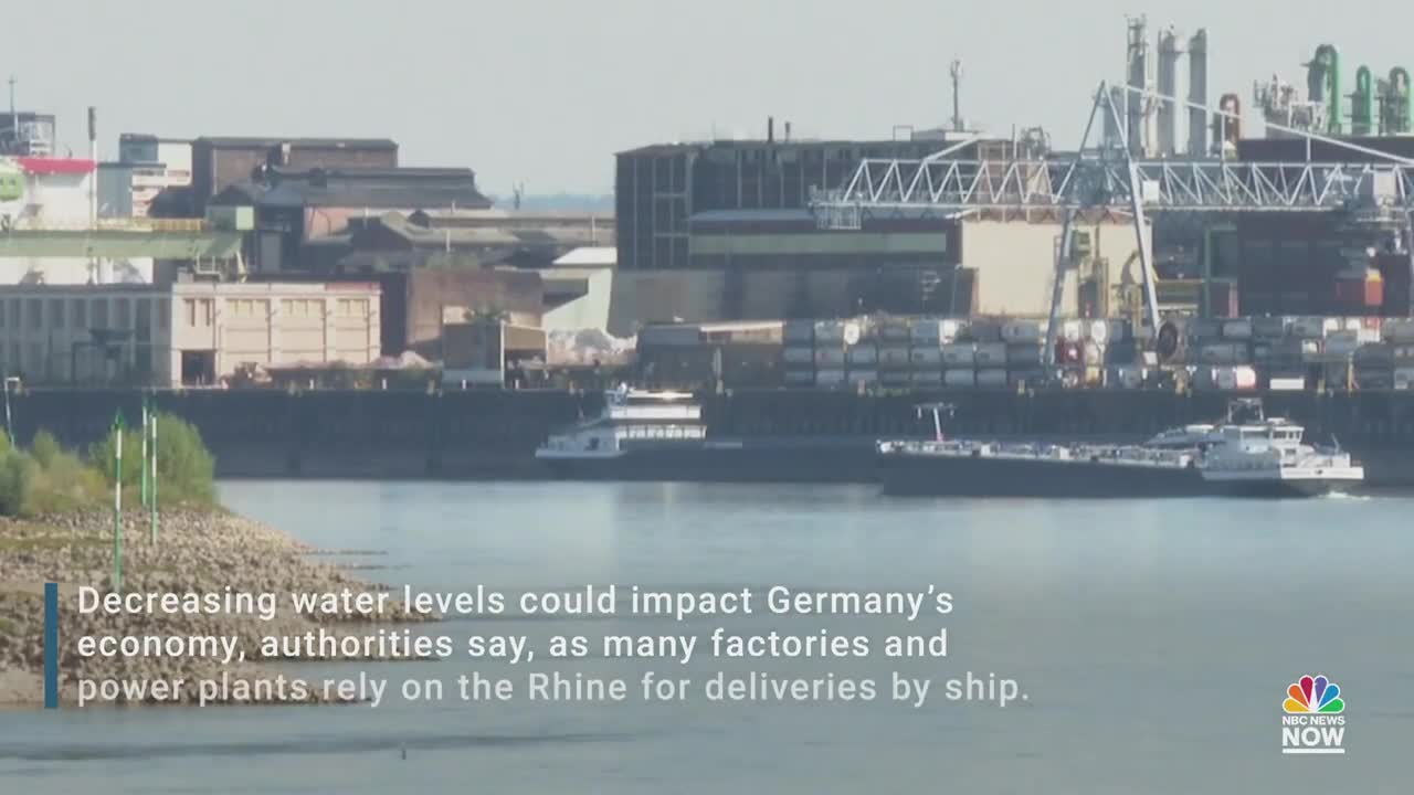 European Drought May Lower Germany’s Rhine To Critical Levels