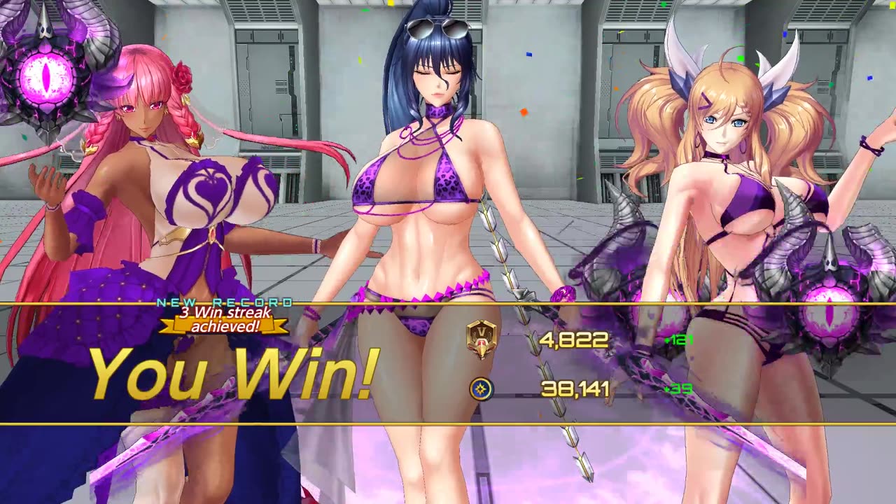 Phantasma Purple classic & Purple June Bride victory! / Action Taimanin