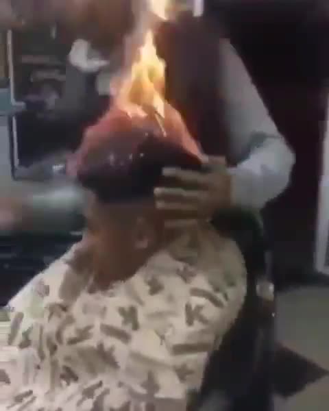Barber Shop...Hair on FIRE ??? 🤦‍♂️🤦‍♂️🤦‍♂️🤦‍♂️