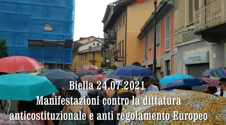 DITTATURA IN ITALIA! Manifestazioni #1 - Biella