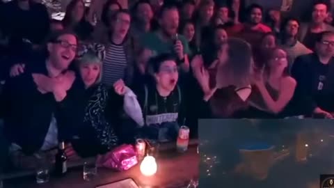 Crowd Reaction Arya stark kill the Night King