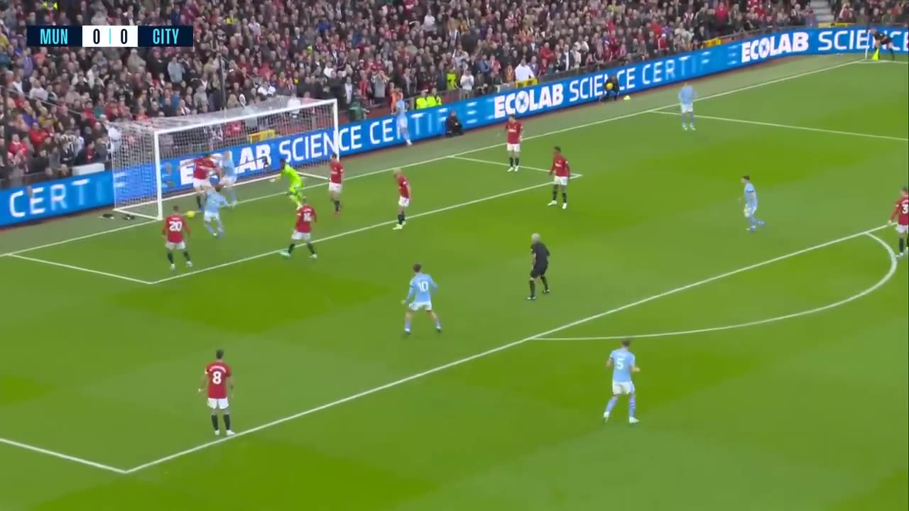 Man United vs Man City 0 - 3