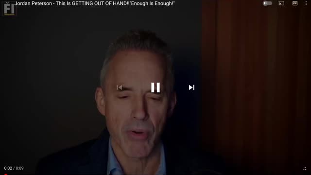 Jordan Peterson - Covid restrictions getting out of hand.