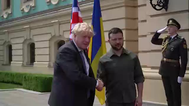 June 17, Boris Johnson arrived in Kyiv
