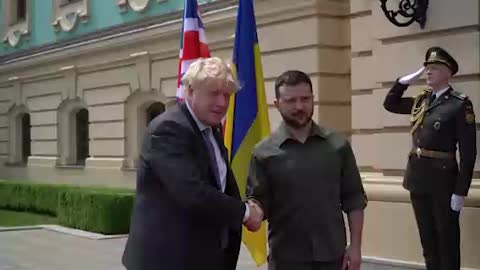 June 17, Boris Johnson arrived in Kyiv