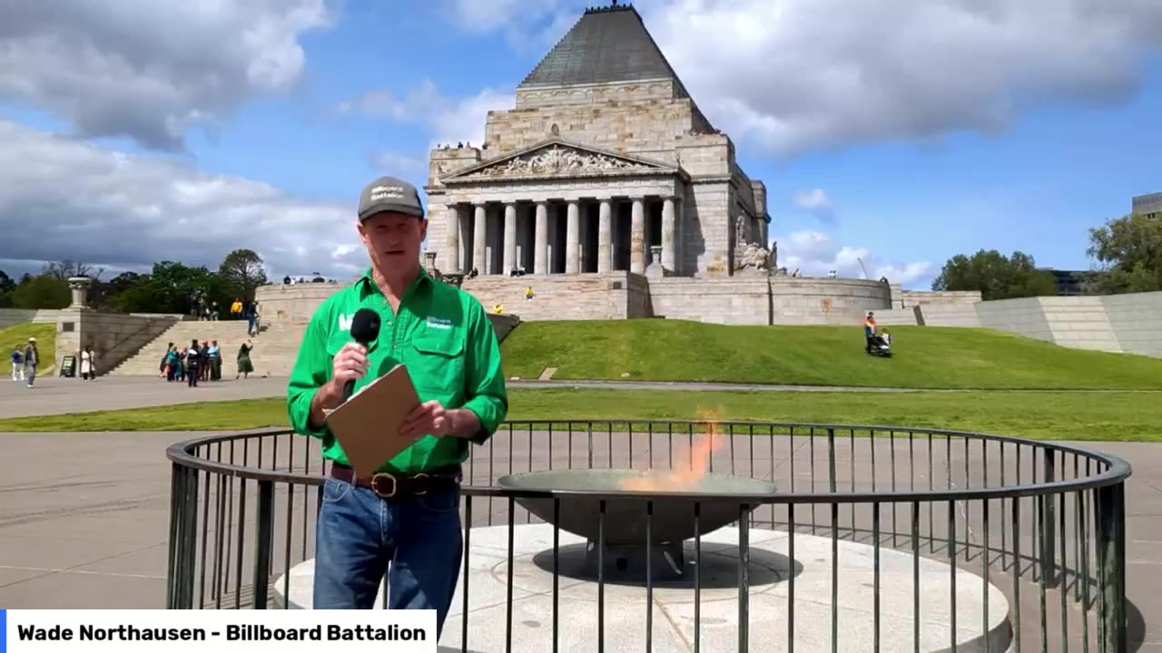 3 Year Anniversary Service of attack at Shrine of Remembrance, Melbourne - 22/9/2024