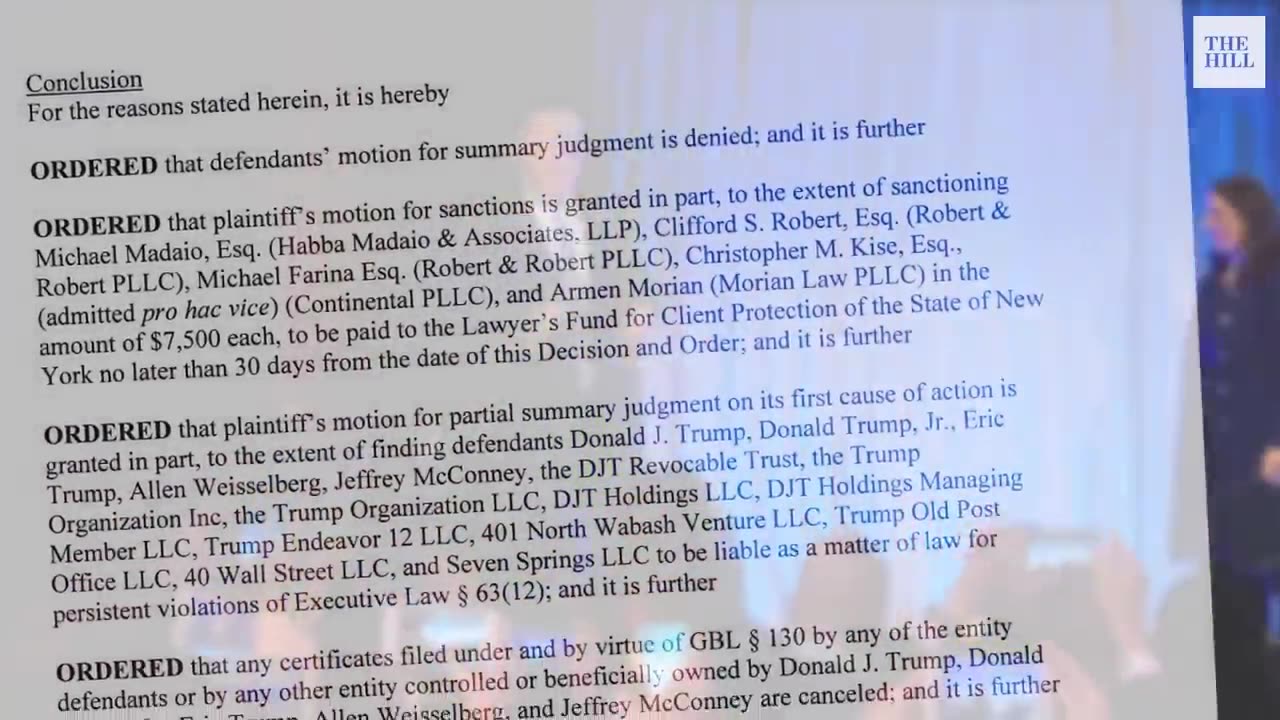 Trump Committed Fraud Building Real Estate Empire: N.Y. State Judge