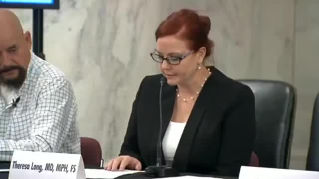 MD - Talks about her pilot patients who have bad reactions to vaccine