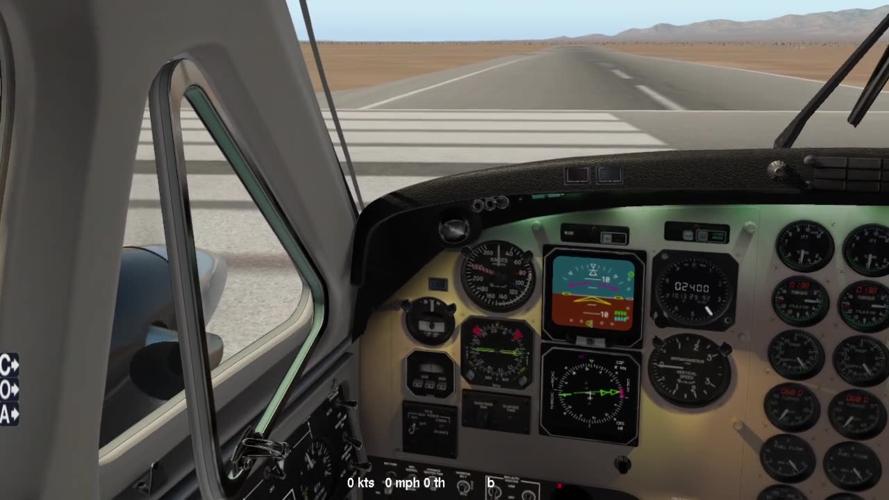 a C90 pounding that approach - Xplane 11 - Freestyle -