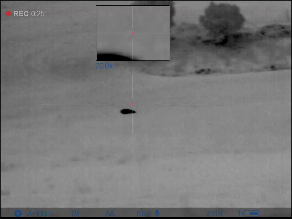 My longest shot at night: 300 yards