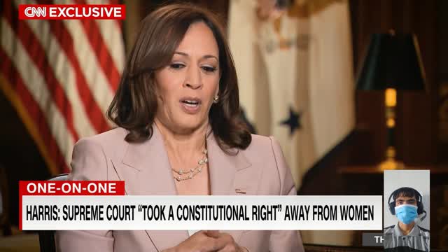 Kamala Harris’ post-Roe comments in CNN interview blasted on Twitter: ‘This is beyond gross’