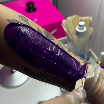 Experience Hand Waxing with Sexy Smooth Purple Seduction Hard Wax | Crescent Waxing LA