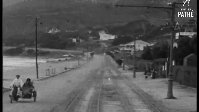 A drive from Simons Town to Cape in the 1920's