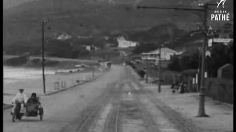 A drive from Simons Town to Cape in the 1920's