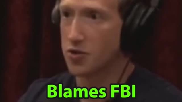 Zuckerberg Blames FBI For Censoring Hunter Biden Laptop