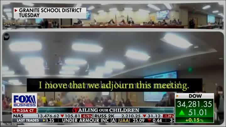 ANTI-MASK & CHILD ABUSE Protesters Disrupt Utah School Board Meeting