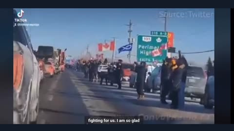 Kids all over Canada call in to thank the Truckers