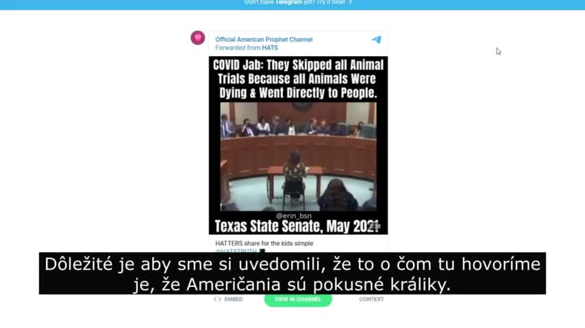 Texas senát- testy vakcín na zvieratách ukončili, lebo umierali