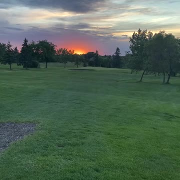 Nice flute and beautiful landscape with sunset
