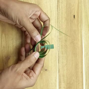 Coconut leaf crafts idea || Very unique craft craft with real leaves #craft #shorts #reels #coconut