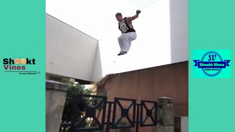 Parkour Fails Compilation !