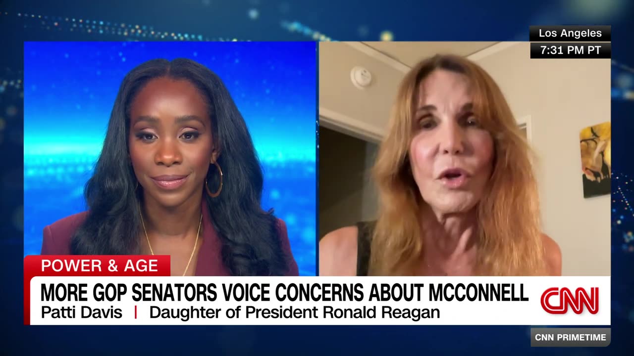 Ronald Reagan's daughter weighs in on aging politicians