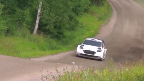 One minute to show you the wrc rally