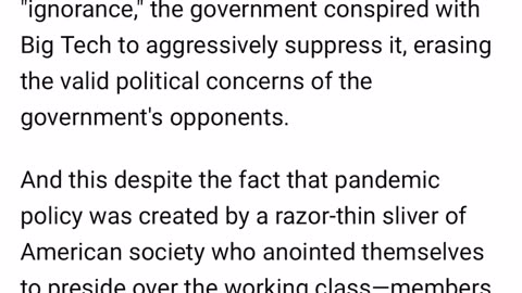 It's Time for the Scientific Community to Admit We Were Wrong About COVID and It Cost Lives