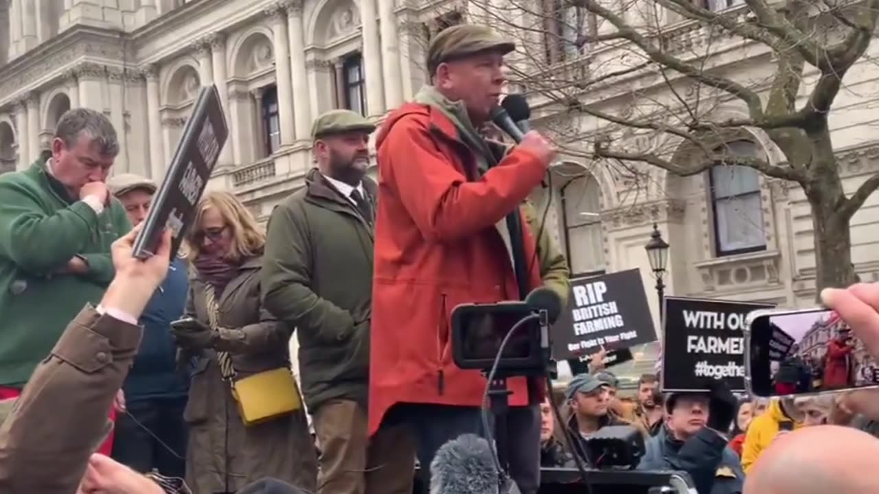 Farmers Fight Back as Tractors Take Over London in Protest Against Crushing Tax