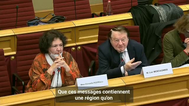 LE PARLEMENT EUROPÉEN REÇOIT LE PROFESSEUR MONTAGNIER ET ALEXANDRA HENRION CAUDE !!!